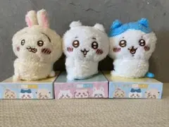 3点セット　ちいかわ　ぴたれすと　ふわもこ　ハチワレ　うさぎ