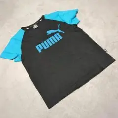 【PUMA】（140）キッズ プリントTシャツ ロゴ スポーツ 外遊び 春夏