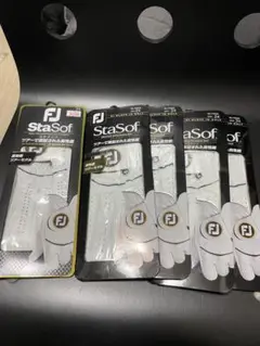 FJ StaSof ゴルフグローブ 24サイズ 5セット