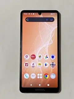 シャープ　スマートフォン　AQUOS sense4 2021年　中古動作品