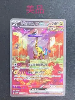 「美品」ポケモンカード　タケルライコex　SAR