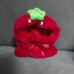 いちごポンチョ　ちびぬい用