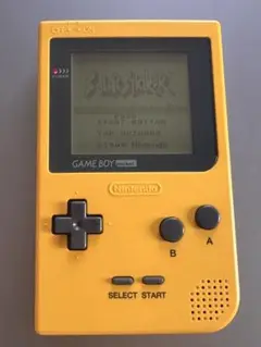 GAME BOY pocket イエロー MGB-0001 本体のみ　美品