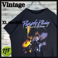 ヴィンテージ プリンス ミュージックTシャツ ブラック XL相当 5313