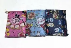 大容量　エコバッグ　軽量　キャラクター　　アンパンマン　3点　新品