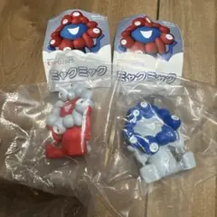 大阪関西万博 ミャクミャク 座り グレー ブルー レット 2個セット 海洋堂