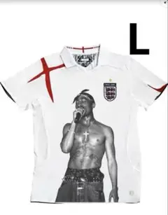 【新品未開封】2PAC Tシャツ ラッパー イングランド代表 L