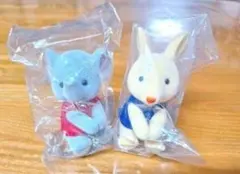 非売品⭐ぞう うさぎ フィギュア アンプラーグ レア シルバニアファミリー