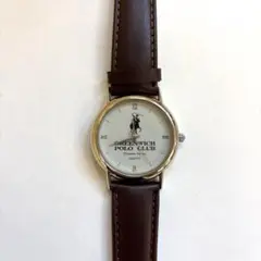 腕時計 クォーツ GREENWICH POLO CLUB 稼働品