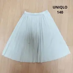 UNIQLO　ユニクロ　プリーツスカート 140cm