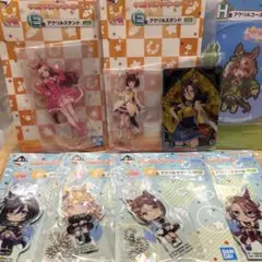 【未開封】一番くじ　ウマ娘　アクスタ　アクリルチャーム　コースター