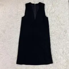 【GEORGES RECH】ノースリーブ ワンピース(38)日本製/ウール/美品