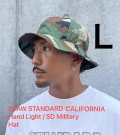 25AW スタカリ　Hand Light SD Military Hat カモ