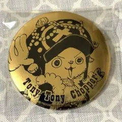 ワンピース ナツコミ 2016 ゴールド チョッパー 缶バッジ
