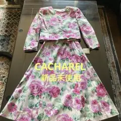 レナウンキャシャレル紫陽花アジサイあじさいブラウス&スカート