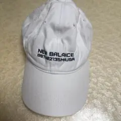 New Balance ゴルフキャップ フリーサイズ ホワイト