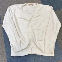 CAMPURE アイボリー カーディガン　Ｌサイズ　Vネック　秋冬
