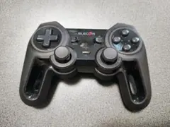 ELECOM ゲームコントローラー ブラック 無線 USB