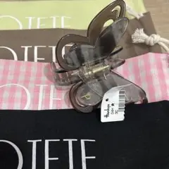 新品 POTETE butterfly clip バタフライヘアクリップ