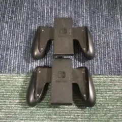 《純正》スイッチSwitch ジョイコンJoy-Con グリップ 2つセット　⑤