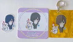 夏目友人帳 渋谷 夏遊び カフェ 的場静司 アクキー コースター ステッカー
