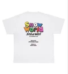 【新品未開封】Snow Man Snow World Tシャツ(ロゴver.)