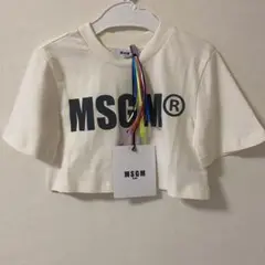 MSGM Tシャツ　ショート丈　新品未使用　タグ付き