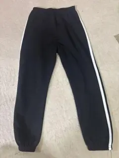 キッズ アスレチックパンツ ブラック　130