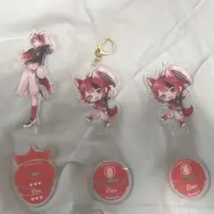 莉犬 いちごまりん アクリルスタンドキーホルダー 等身×1￤デフォ×2 セット