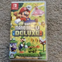 ニュースーパーマリオブラザーズ-Uデラックス　ソフト　Switchソフト　マリオ