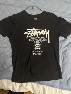 Stüssy ブラック Tシャツ Mサイズ