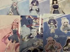 ブルーアーカイブ　A4クリアファイル　ローソン限定　まとめ売り