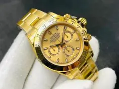 ROLEX デイトナ ゴールド 自動巻き時計