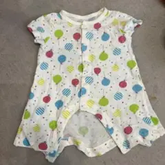 ベルメゾン　夏生地　半袖ロンパース　サイズ60