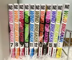 WINDBREAKER ウィンドブレイカー漫画 キャラクターブック 7巻〜16巻