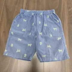 トラプリント グレー 半ズボン