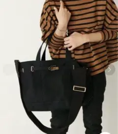 JS+e×sita parantica ショルダートートバッグ（M）