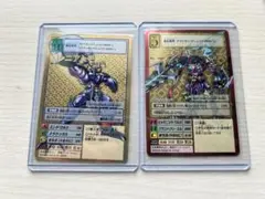 旧デジモンカード　クレニアムモン　セット　ゴールドエッチング