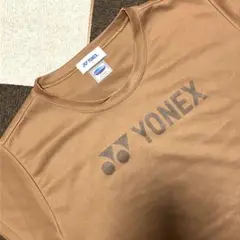希少カラー　YONEX ヨネックス　ブラウン Tシャツ　レディースLサイズ