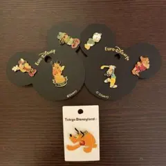 東京ディズニーランド・ユーロディズニーピンバッジセット