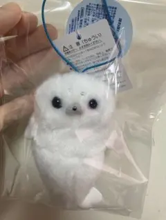 ほわほわアザラシちゃんごろん　 おもちちゃん　ぬいぐるみ　キーホルダー