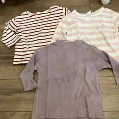 futafuta DAILY LINE 長袖Tシャツ　95cm 3枚セット