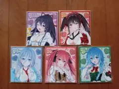 デート・ア・ライブ くじコレ アメスクStyle C賞 ミニ色紙 コンプリート