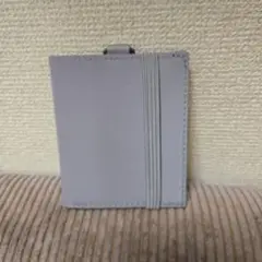 新品 無印良品 トラベルウォレット グレー