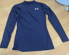 UNDER ARMOUR ネイビー 長袖アンダーシャツ SM