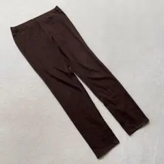 UNIQLO スキニーパンツ ダークブラウン ストレッチL