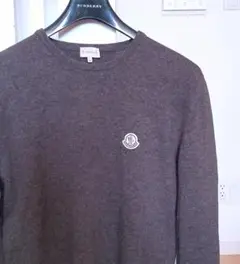 モンクレール MONCLER ニット セーター ウール グレー イタリア製