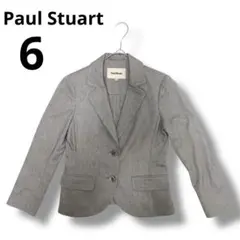 Paul Stuart グレー ブレザー 6号　ビジネス　ジャケット　レディース