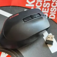 BUFFALO ワイアレス マウス Wireless Mouse