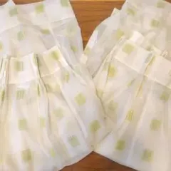 【スミノエ】グリーンスクエアドッレース 2枚セット